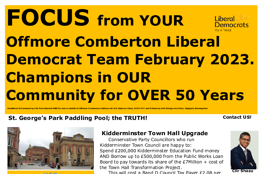 Offmore Comberton February 2023